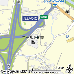 宮崎県えびの市永山709周辺の地図