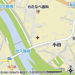 株式会社三共えびの工場周辺の地図