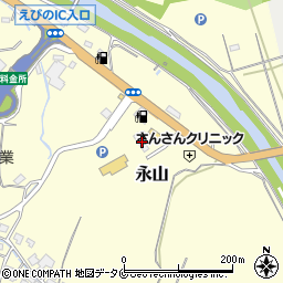 宮崎県えびの市永山1025周辺の地図