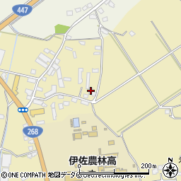 鹿児島県伊佐市大口原田599-32周辺の地図