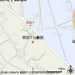 鹿児島県出水市高尾野町下高尾野2408周辺の地図