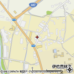 鹿児島県伊佐市大口原田610周辺の地図