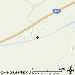 鹿児島県伊佐市大口白木1078周辺の地図