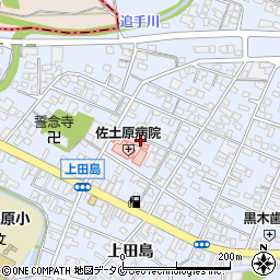 佐土原病院周辺の地図