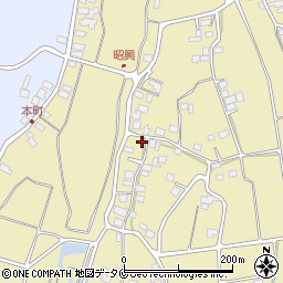 鹿児島県出水市高尾野町大久保7306周辺の地図