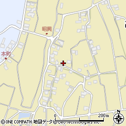 鹿児島県出水市高尾野町大久保7313周辺の地図
