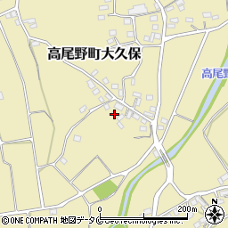 鹿児島県出水市高尾野町大久保4729周辺の地図