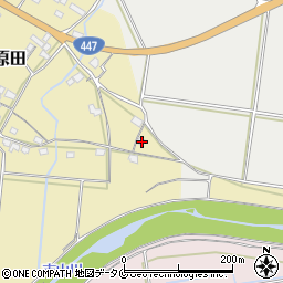 鹿児島県伊佐市大口原田381周辺の地図