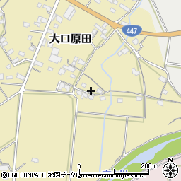 鹿児島県伊佐市大口原田573周辺の地図