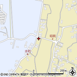鹿児島県出水市高尾野町大久保7243周辺の地図