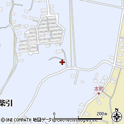 鹿児島県出水市高尾野町柴引3287周辺の地図