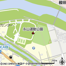 永山運動公園周辺の地図