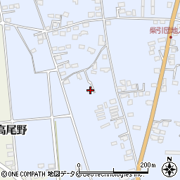 鹿児島県出水市高尾野町柴引2344周辺の地図
