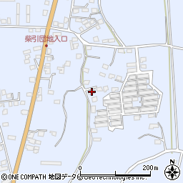 鹿児島県出水市高尾野町柴引3307周辺の地図