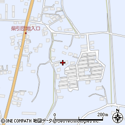 鹿児島県出水市高尾野町柴引3309周辺の地図