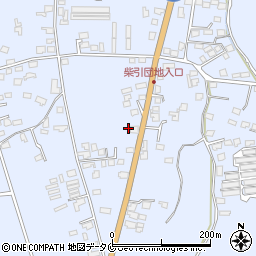 鹿児島県出水市高尾野町柴引2651周辺の地図