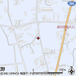 鹿児島県出水市高尾野町柴引2349周辺の地図