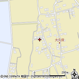 鹿児島県出水市高尾野町大久保7422周辺の地図