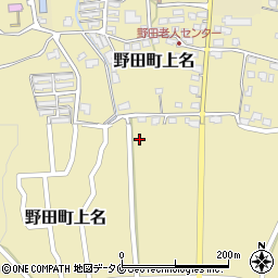 鹿児島県出水市野田町上名5961周辺の地図