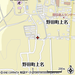 鹿児島県出水市野田町上名6241周辺の地図
