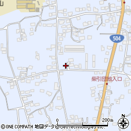 鹿児島県出水市高尾野町柴引2712周辺の地図