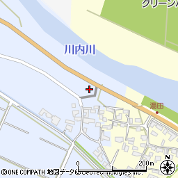 宮崎県えびの市西郷1221-2周辺の地図