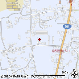 鹿児島県出水市高尾野町柴引2715周辺の地図