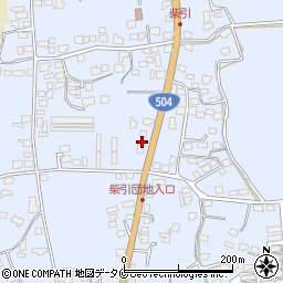 鹿児島県出水市高尾野町柴引2693周辺の地図