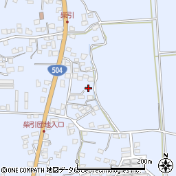鹿児島県出水市高尾野町柴引2673周辺の地図