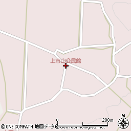 上市山公民館周辺の地図
