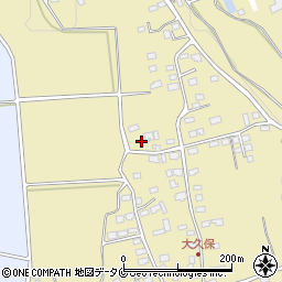 鹿児島県出水市高尾野町大久保7479周辺の地図