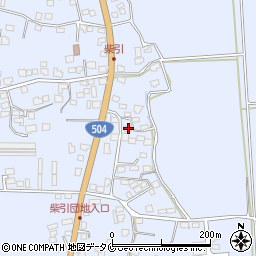 鹿児島県出水市高尾野町柴引2767周辺の地図