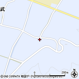 宮崎県西都市荒武282周辺の地図