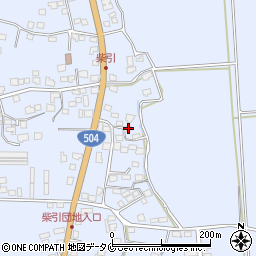 鹿児島県出水市高尾野町柴引2676周辺の地図