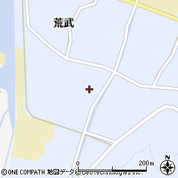 宮崎県西都市荒武4497周辺の地図