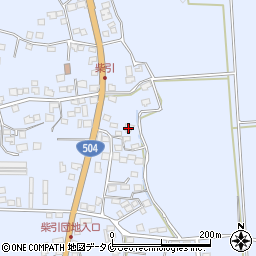鹿児島県出水市高尾野町柴引2789周辺の地図