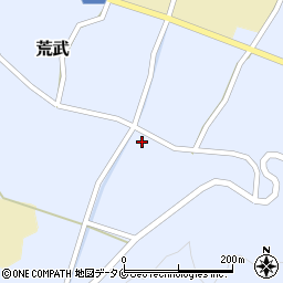 宮崎県西都市荒武4448周辺の地図