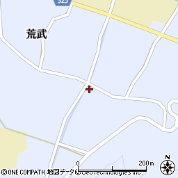 宮崎県西都市荒武4452周辺の地図