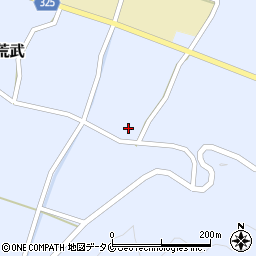 宮崎県西都市荒武281周辺の地図
