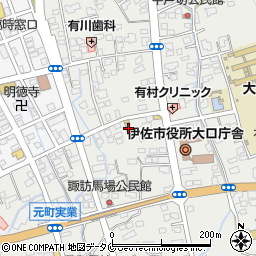 有限会社山田酒店周辺の地図