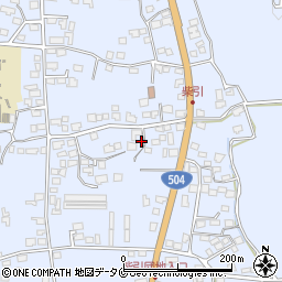 鹿児島県出水市高尾野町柴引2734周辺の地図