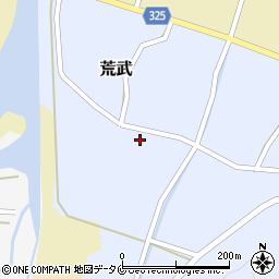 宮崎県西都市荒武4496周辺の地図