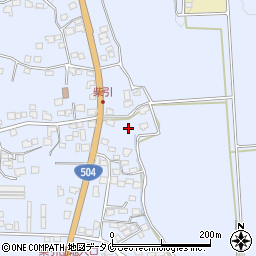 鹿児島県出水市高尾野町柴引2679周辺の地図