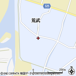 宮崎県西都市荒武4482周辺の地図