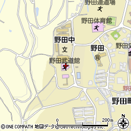 野田武道館周辺の地図