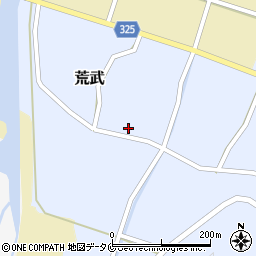 宮崎県西都市荒武4505周辺の地図