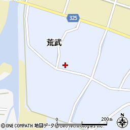 宮崎県西都市荒武4485周辺の地図