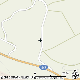 鹿児島県伊佐市大口白木1354-74周辺の地図