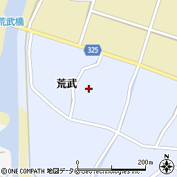 宮崎県西都市荒武4491周辺の地図