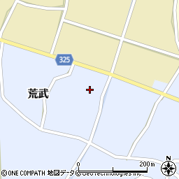 宮崎県西都市荒武4513周辺の地図